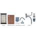 Мийка Mixxus Premium MH7545-SET-05 NANO-SILVER (3.0/0.8) комплект (нержавіюча сталь) (MX9634)