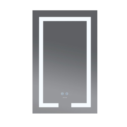 Дзеркало Mixxus HARD MR07-50x80 з Led Touch, Anti-fog, димером, регулятором яскравості (MX9992)