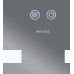 Дзеркало Mixxus HARD MR07-50x80 з Led Touch, Anti-fog, димером, регулятором яскравості (MX9992)