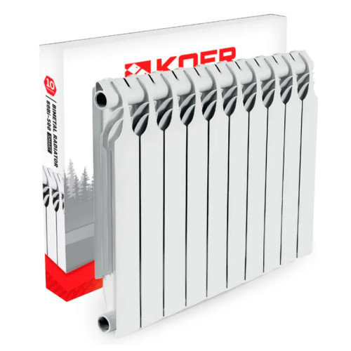 Радіатор секційний KOER-80 Bimetal-500 SMART (RAD330) / Ціна за 1 секцію