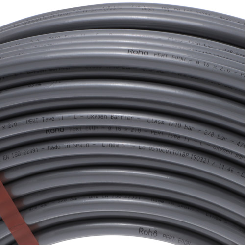 Труба з кисневим бар'єром Roho R052-1620 PERT EVOH Type-II 16x2.0 (RO0032)