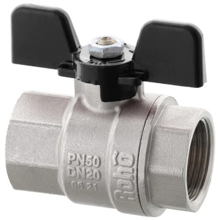 Кран кульовий Roho R100-100B - 1