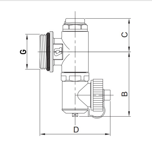 Кінцева зливна група Roho R611-100 - 1