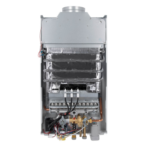 Колонка газова димохідна Thermo Alliance JSD20-10GD 10 л панель зі скла Black