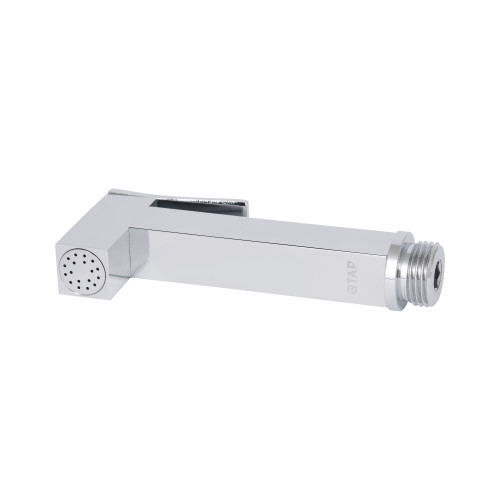 Лійка для гігієнічного душу Qtap Rucni прямокутна QTCRMB120 Chrome (Bidet)