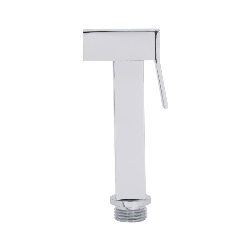 Лійка для гігієнічного душу Qtap Rucni прямокутна QTCRMB120 Chrome (Bidet)