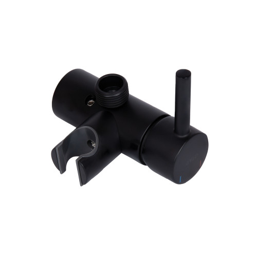 Набір для гігієнічного душу Qtap Inspai-Varius округлий QTINSVARBСRV00440001 Black Matt