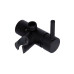 Набір для гігієнічного душу Qtap Inspai-Varius округлий QTINSVARBСRV00440001 Black Matt