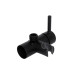 Набір для гігієнічного душу Qtap Inspai-Varius округлий QTINSVARBСRV00440001 Black Matt