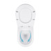 Унітаз підвісний Qtap Jay безободковий з сидінням Soft-close QT07335176W