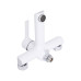 Змішувач для ванни Qtap Grand (з душовим гарнітуром) QTGRAWCR006 Chrome/White