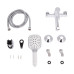 Змішувач для ванни Qtap Grand (з душовим гарнітуром) QTGRAWCR006 Chrome/White
