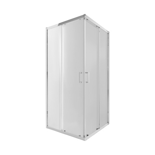 Душова кабіна Qtap Taurus CRM1099SC6 90х90 см, скло Clear 6 мм покриття CalcLess, без піддону