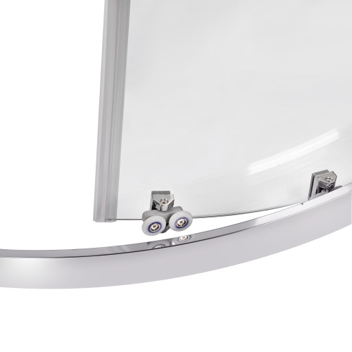Душова кабіна Qtap Taurus CRM1099AC6 90х90 см, скло Clear 6 мм покриття CalcLess, без піддону