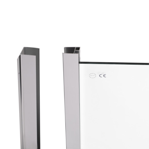 Душова кабіна Qtap Taurus CRM1011AC6 100х100 см, скло Clear 6 мм покриття CalcLess, без піддону