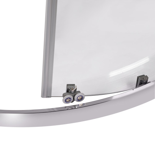 Душова кабіна Qtap Taurus CRM1011AC6 100х100 см, скло Clear 6 мм покриття CalcLess, без піддону