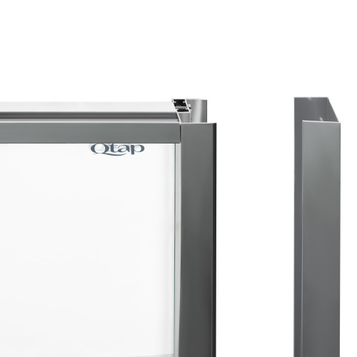 Душова кабіна Qtap Scorpio CRM10995-AC6 90х90 см, скло Clear 6 мм, CalcLess, без піддону