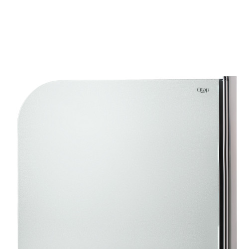 Штора на ванну Qtap Standard CRM407513APR скло Pear 6 мм, 75х140 см, права