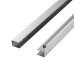 Душові двері в нішу Qtap Taurus CRM201-11.C6 97-108x200 см, скло Clear 6 мм, покриття CalcLess