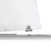 Душові двері в нішу Qtap Taurus CRM201-11.C6 97-108x200 см, скло Clear 6 мм, покриття CalcLess