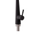 Змішувач для кухні Qtap Evicka з висувним зливом QTEVI9135103UB Black Matt