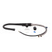 Змішувач для кухні Qtap Evicka з висувним зливом QTEVI9135103UB Black Matt