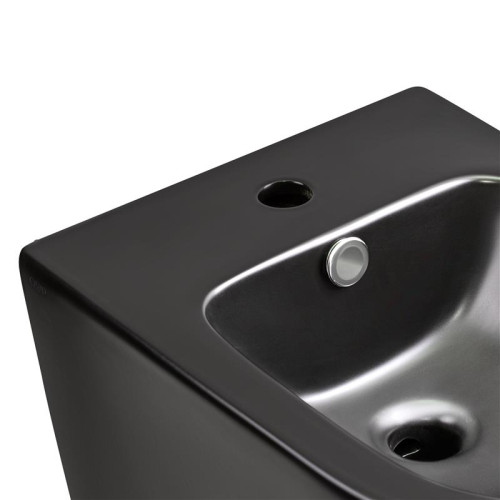 Біде підвісне Qtap Scorpio 515x360x345 Matt black QT1455053FMB