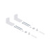Біде підлогове Qtap Scorpio 565x355x410 White QT14441380W