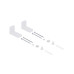 Біде підлогове Qtap Tern 550x360x410 White QT1744003CW