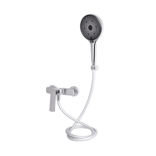 Змішувач для душу Qtap Slavonice з душовим гарнітуром QTSLV4042103C Chrome