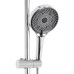 Душова система універсальна Qtap Sloup на два споживачі QT57103OC Chrome