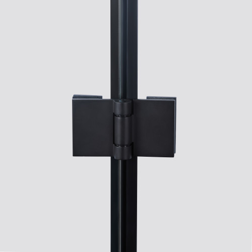 Душова кабіна Qtap Capricorn BLA1099SC6 90x90 см, скло Clear 6 мм, покриття CalcLess без піддону