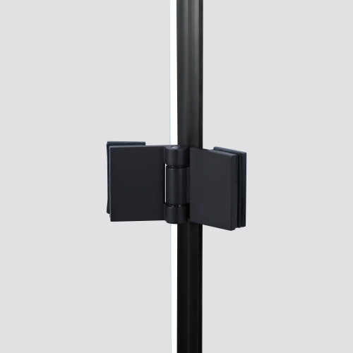 Душова кабіна Qtap Capricorn BLA1099SC6 90x90 см, скло Clear 6 мм, покриття CalcLess без піддону