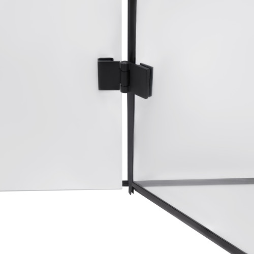 Душова кабіна Qtap Capricorn BLA10128RC6 120x80 см, скло Clear 6 мм, покриття CalcLess без піддону