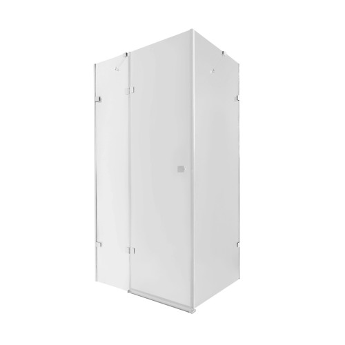 Душова кабіна Qtap Capricorn CRM10128RC6 120x80 см, скло Clear 6 мм, покриття CalcLess без піддону