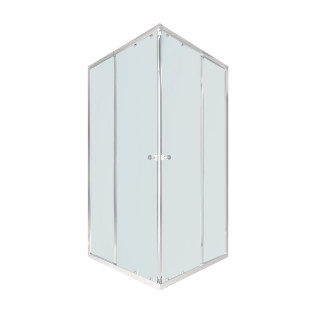 Душова кабіна Qtap Pisces CRM109-11SP5 90-105x90-105 см, скло Pear 5 мм без піддону