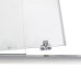 Душові двері в нішу Qtap Taurus CRM2013-14.C6 130-140x200 см, скло Clear 6 мм, покриття CalcLess
