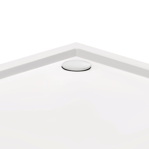 Набір Qtap душова кабіна Taurus CRM1011SC6 Clear 100х100 см + піддон Tern 301112
