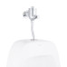 Пісуар підвісний Qtap Crow з краном-дозатором 360x285x675 White QT0588112HW