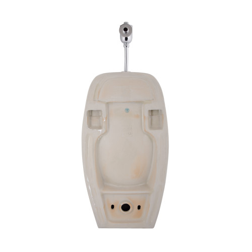Пісуар підвісний Qtap Crow з краном-дозатором 360x285x675 White QT0588112HW