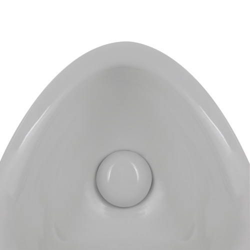 Пісуар підвісний Qtap Crow з краном-дозатором 360x285x675 White QT0588112HW