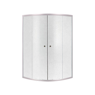 Душова кабіна Lidz Latwa SC90x90.SAT.HIGH.FR, скло Frost 4 мм без піддону