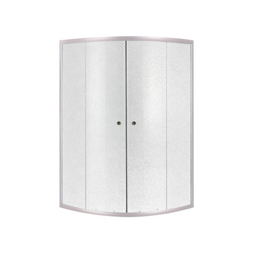 Душова кабіна Lidz Latwa SC90x90.SAT.HIGH.FR, скло Frost 4 мм без піддону