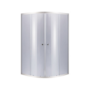 Душова кабіна Lidz Latwa SC90x90.SAT.HIGH.GR, скло тоноване 4 мм без піддону