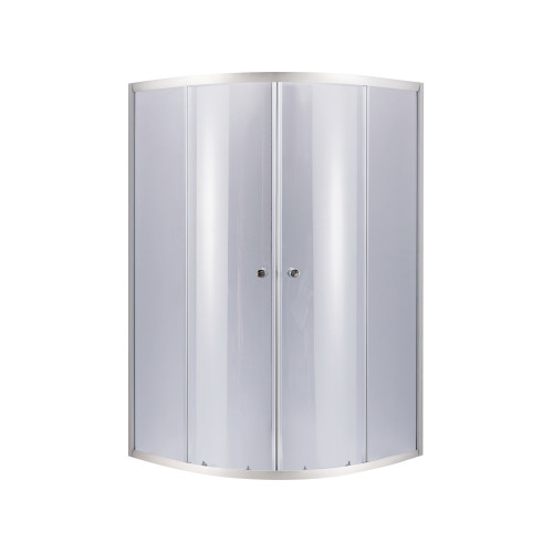 Душова кабіна Lidz Latwa SC90x90.SAT.HIGH.GR, скло тоноване 4 мм без піддону