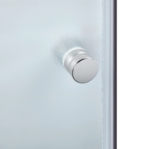 Душова кабіна Lidz Latwa SC90x90.SAT.MID.FR, скло Frost 4 мм без піддону