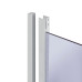 Душова кабіна Lidz Wawel SC80x80.SAT.LOW.GR, скло тоноване 4 мм без піддону