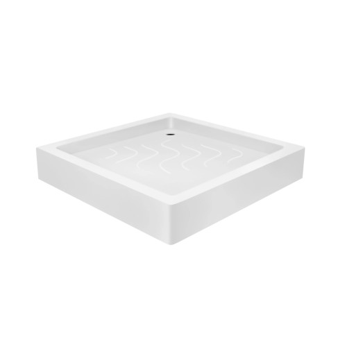 Набір Lidz душова кабіна Wawel SC80x80.SAT.LOW.FR, скло Frost 4 мм + піддон Mazur