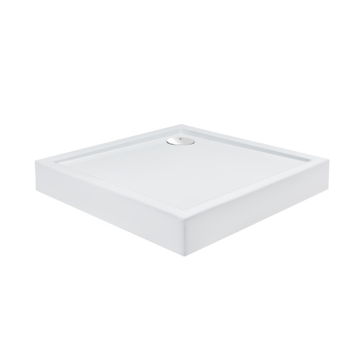 Набір Qtap душова кабіна Taurus BLA1099SC6 Clear 2020x900x900 мм + піддон Tern 309912C 90x90x12 см із сифоном