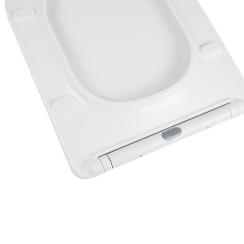 Сидіння для унітазу Qtap Nando з мікроліфтом Slim QT12991222AW